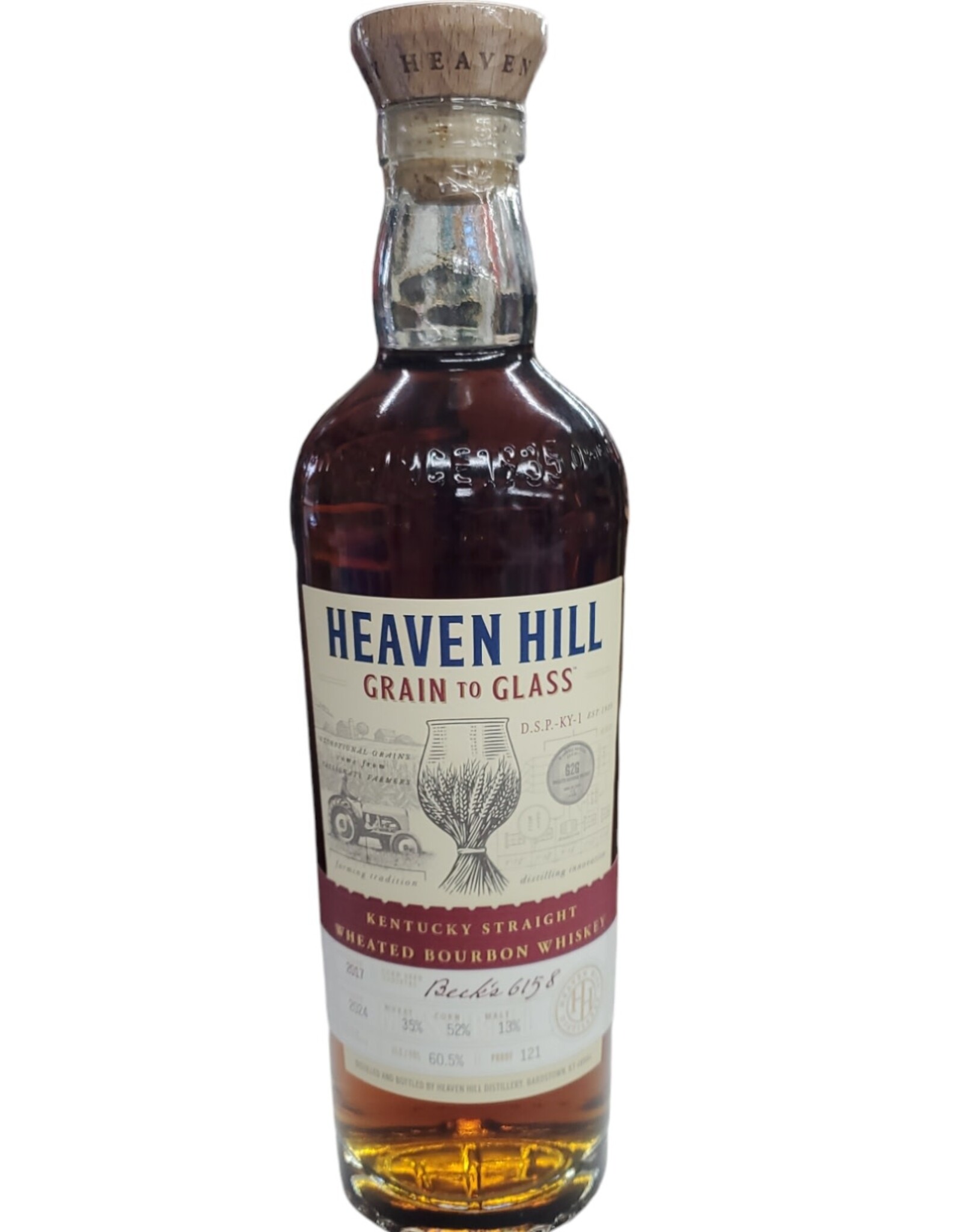 Heaven Hill Heaven Hill Wheated Grain Bourbon Aged 6 Years 121 Proof