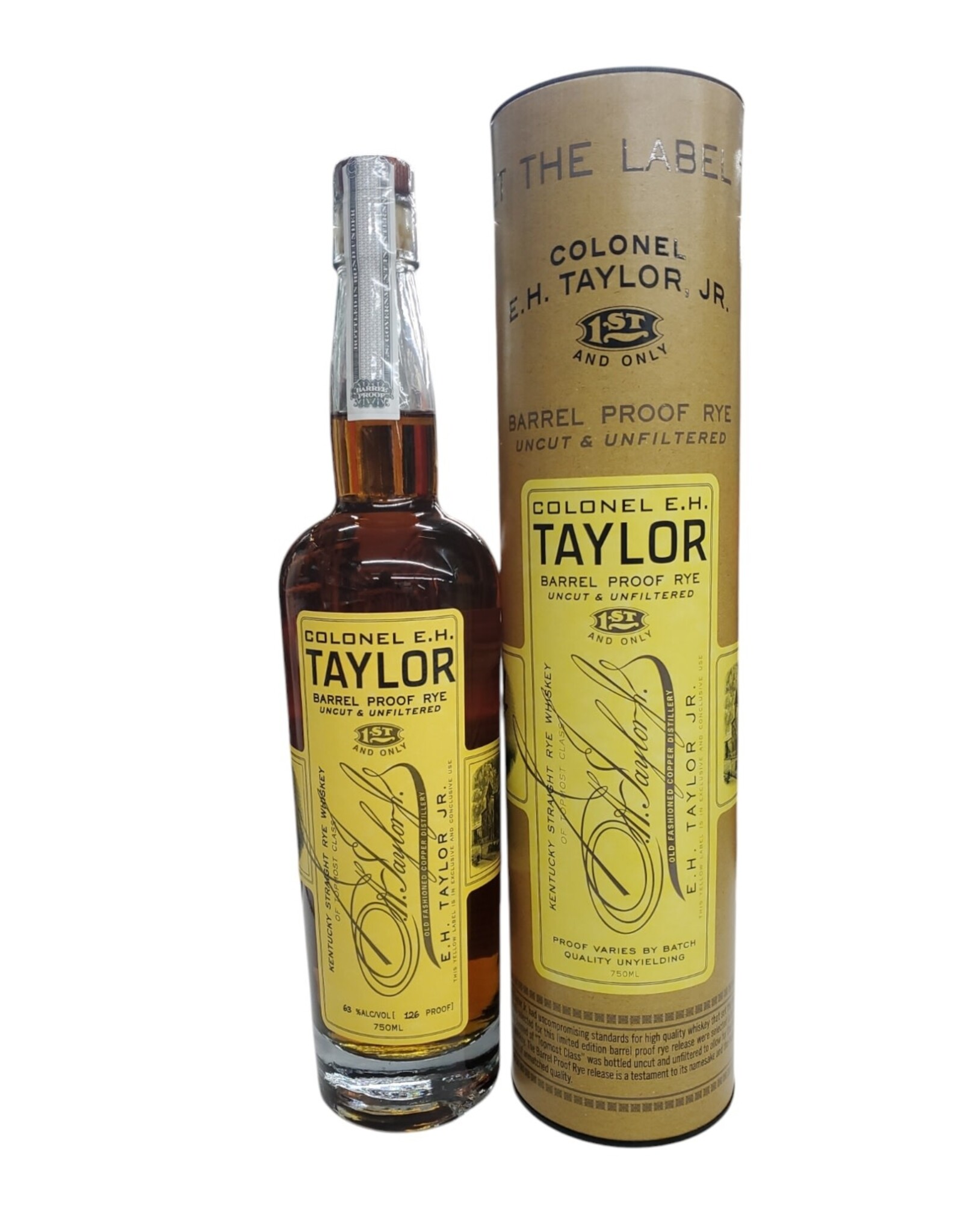 E.H. Taylor Colonel E.H. Taylor Barrel Proof Rye Whiskey 750 ml