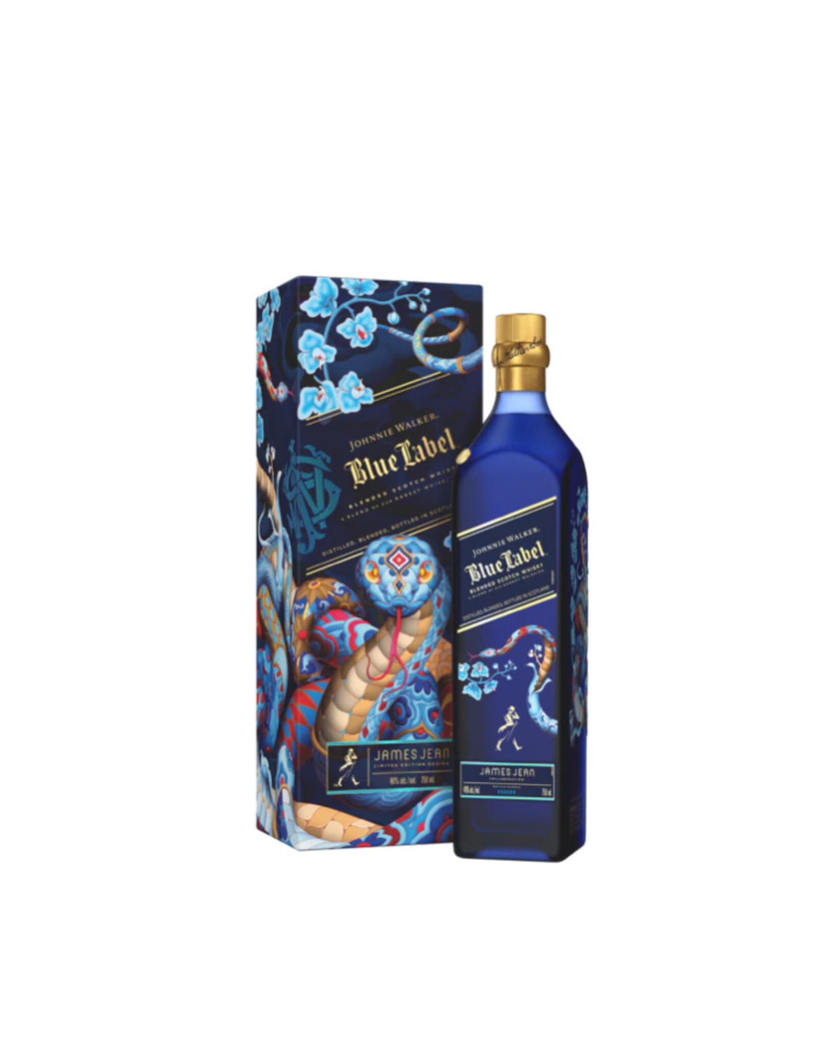 Johnnie Walker Johnnie Walker Snake James Jean Blue Label 750 mL 2025 Edition