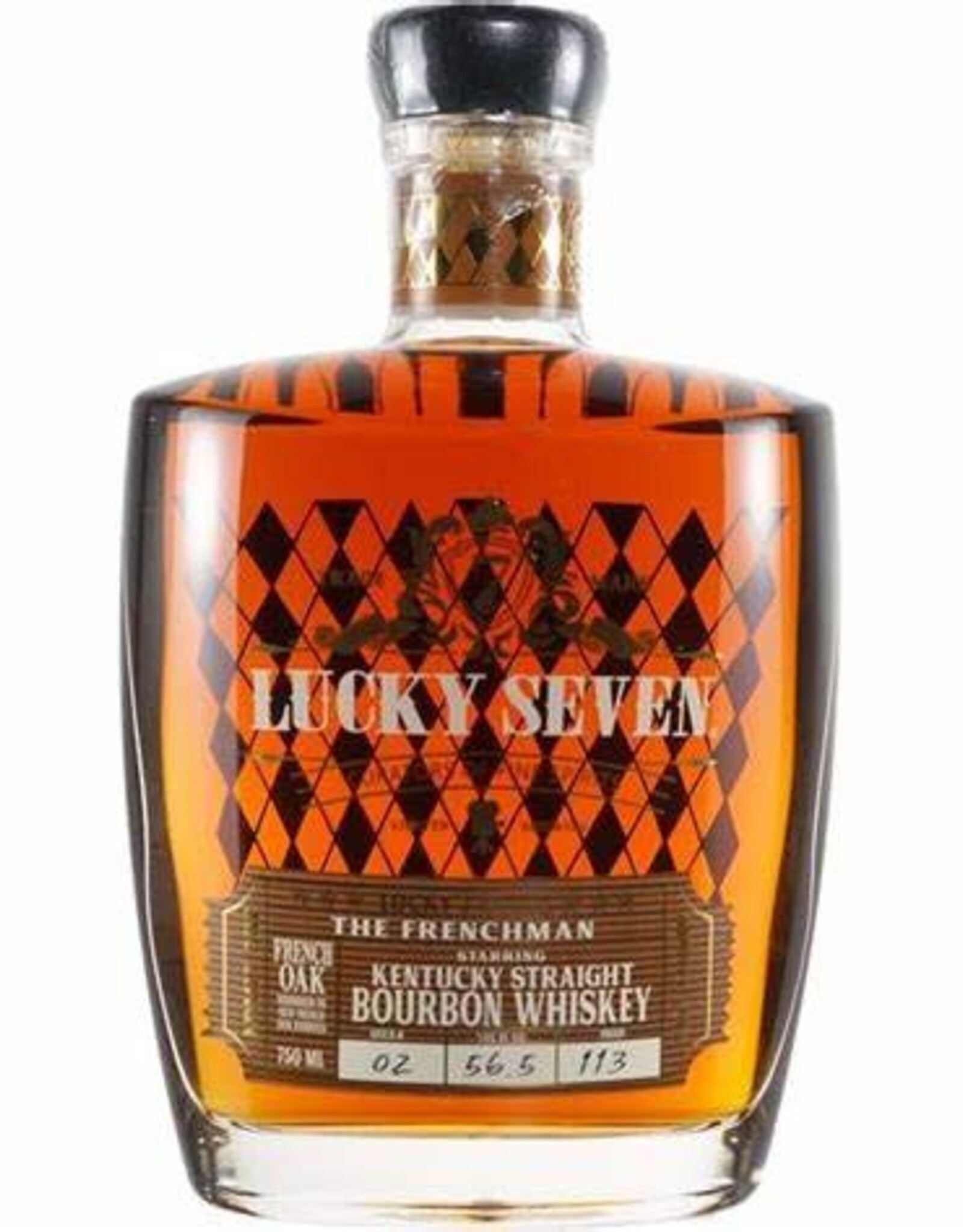 Lucky Sven Bourbon "The Frenchman "113 Proof 750 mL