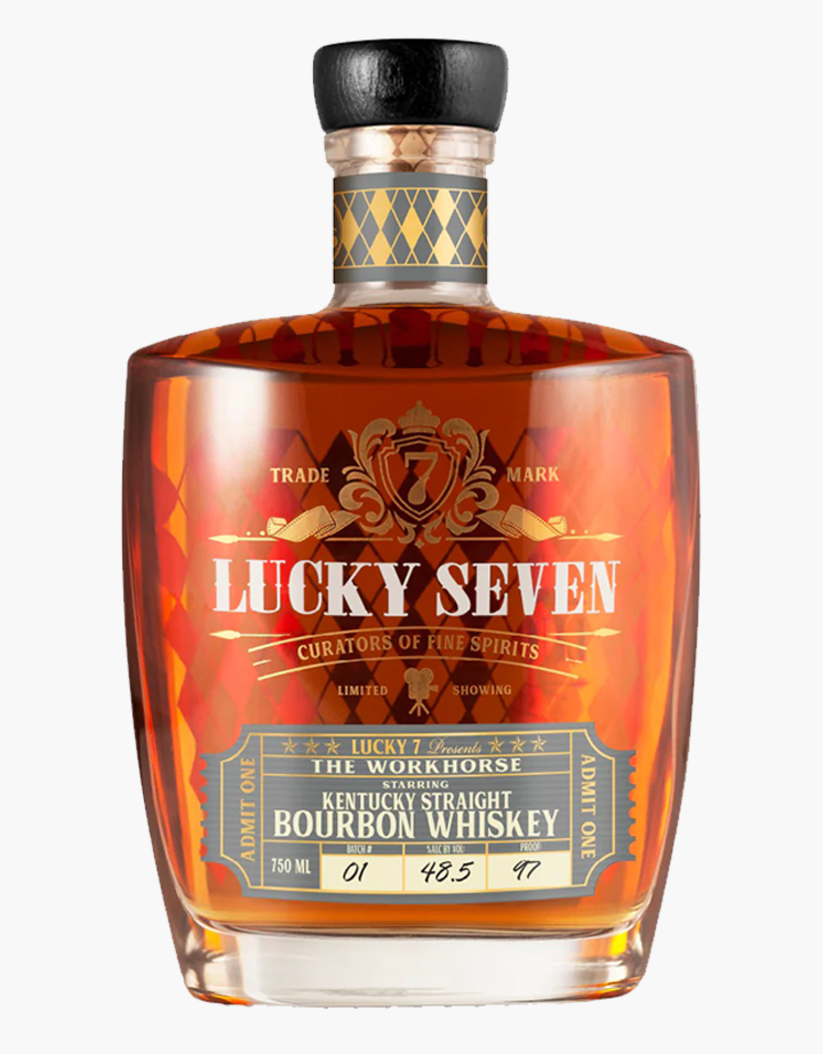 Lucky Sven Bourbon "The Work Horse"97 Proof 750 mL