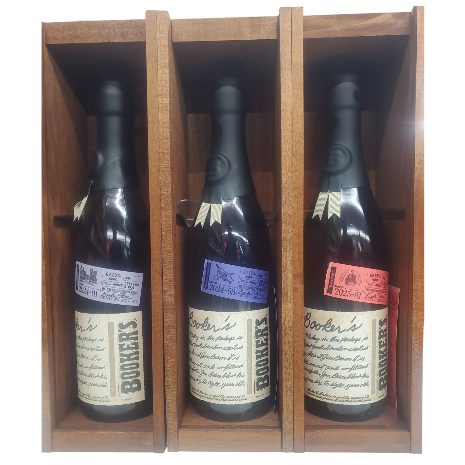 Booker's Booker's Bourbon 750 ml 2024-01,02,03 and 2025