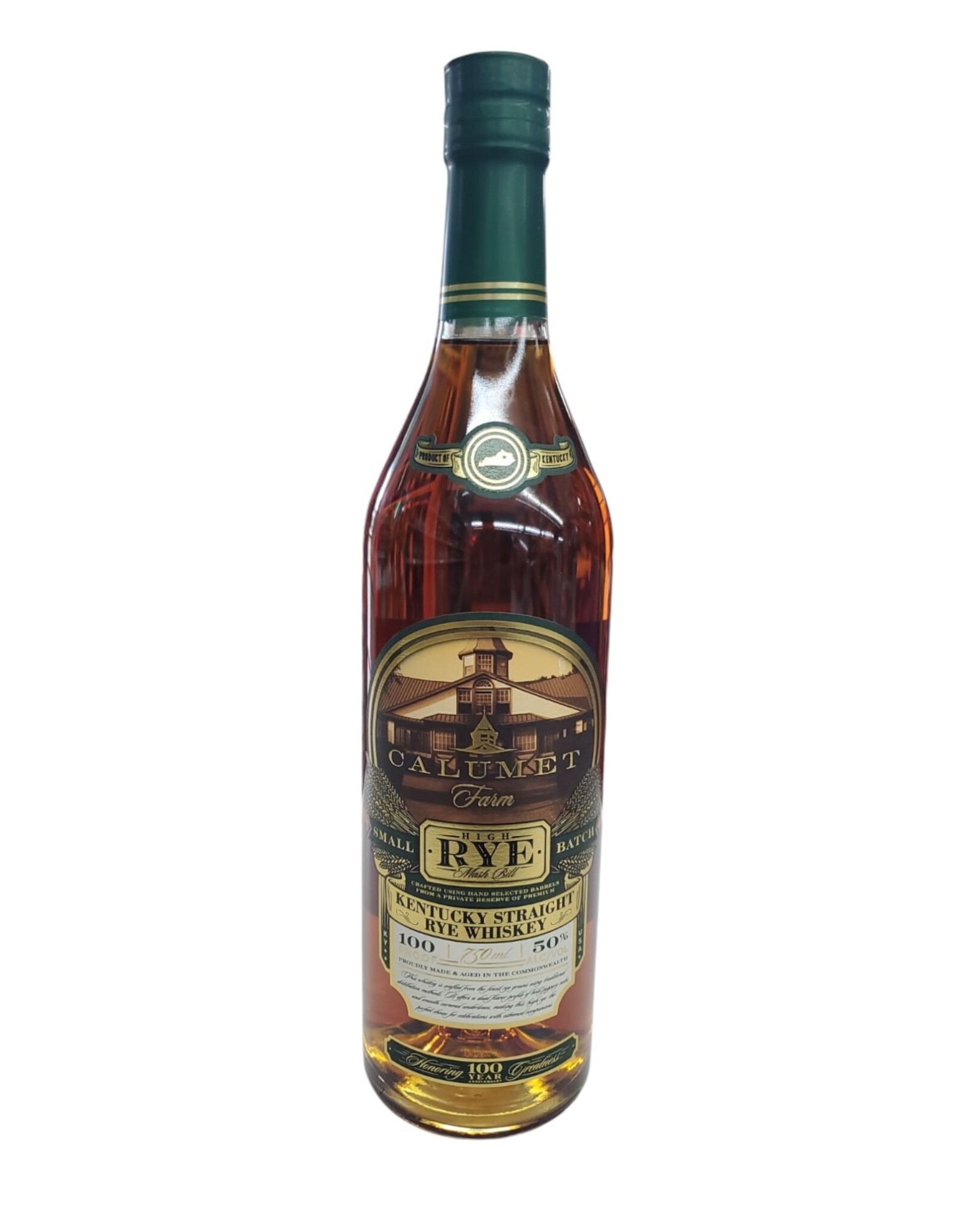 Calumet Farm Calumet Farm Small Batch Rye Aged 5 Years 750 mL 100 Proof