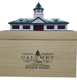Calumet Farm Calumet Farm Ceramic Decanter  Bourbon  750 mL