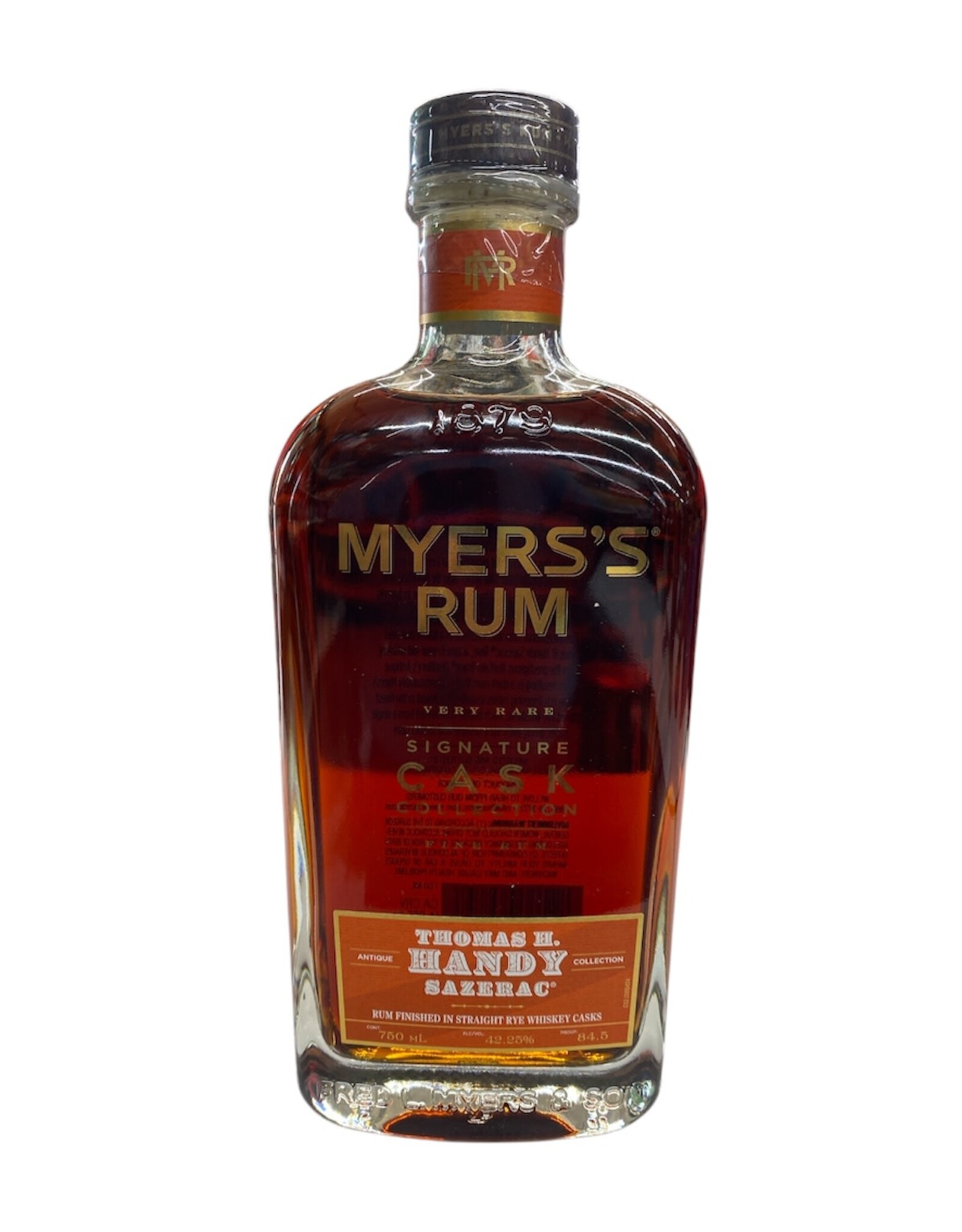 Myers's Myers's Rum Finished in Thomas Handy Sazerac 750 mL Very Rare
