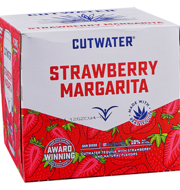 Cutwater Cutwater 4pk Strawberry Margarita