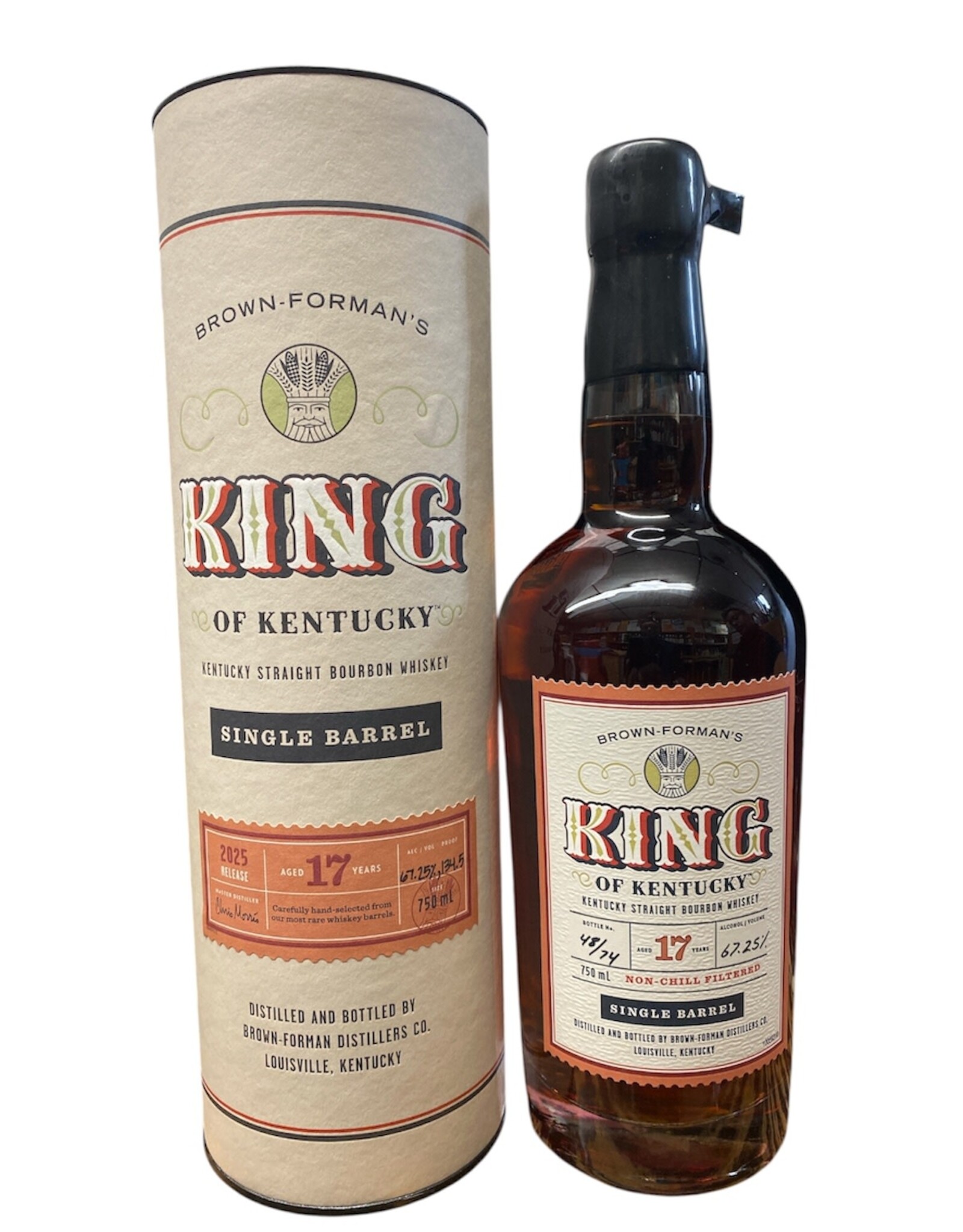King Of Kentucky King Of Kentucky Single Barrel17 Years 750 mL 2025