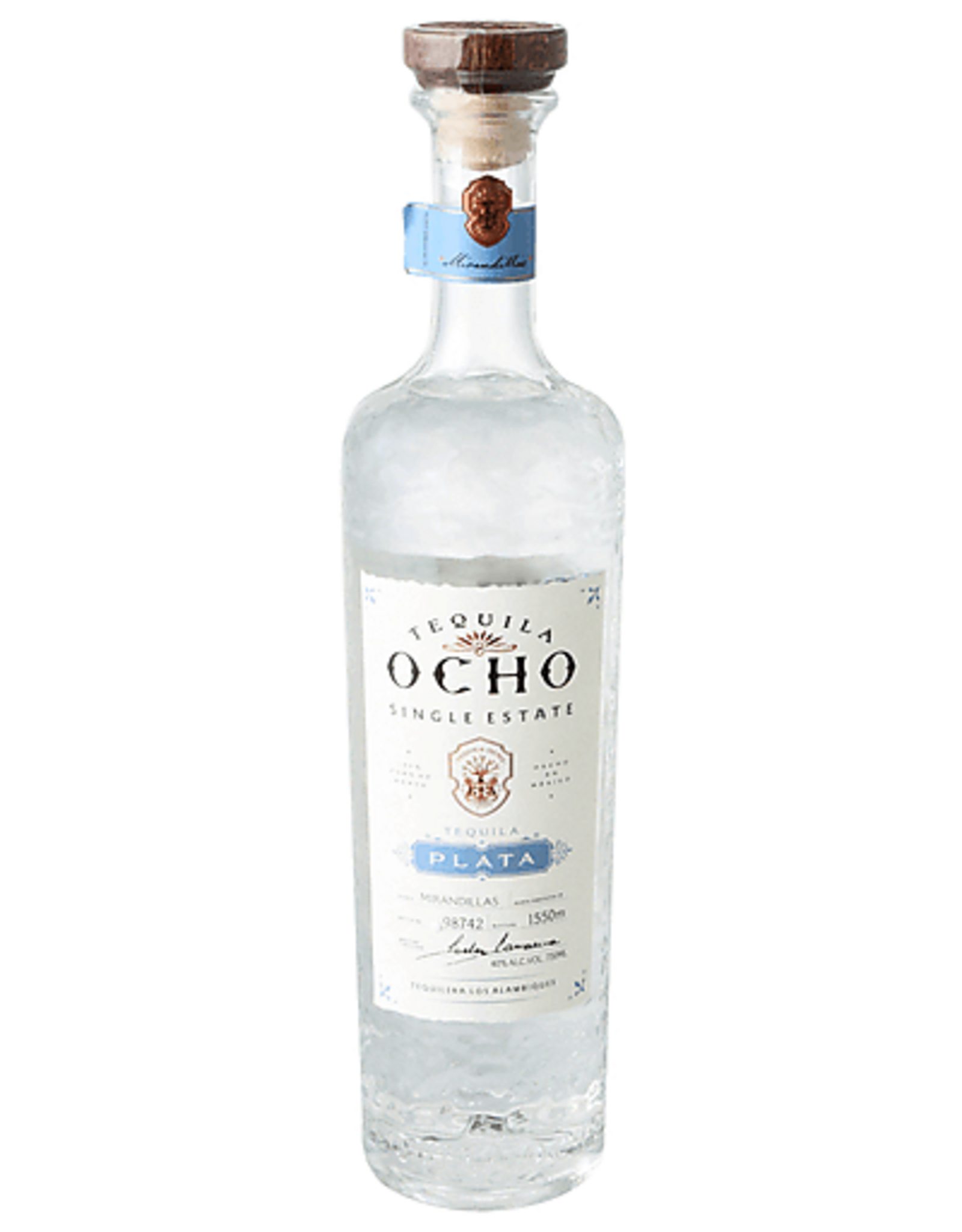 Ocho Tiquila Plato 750 mL