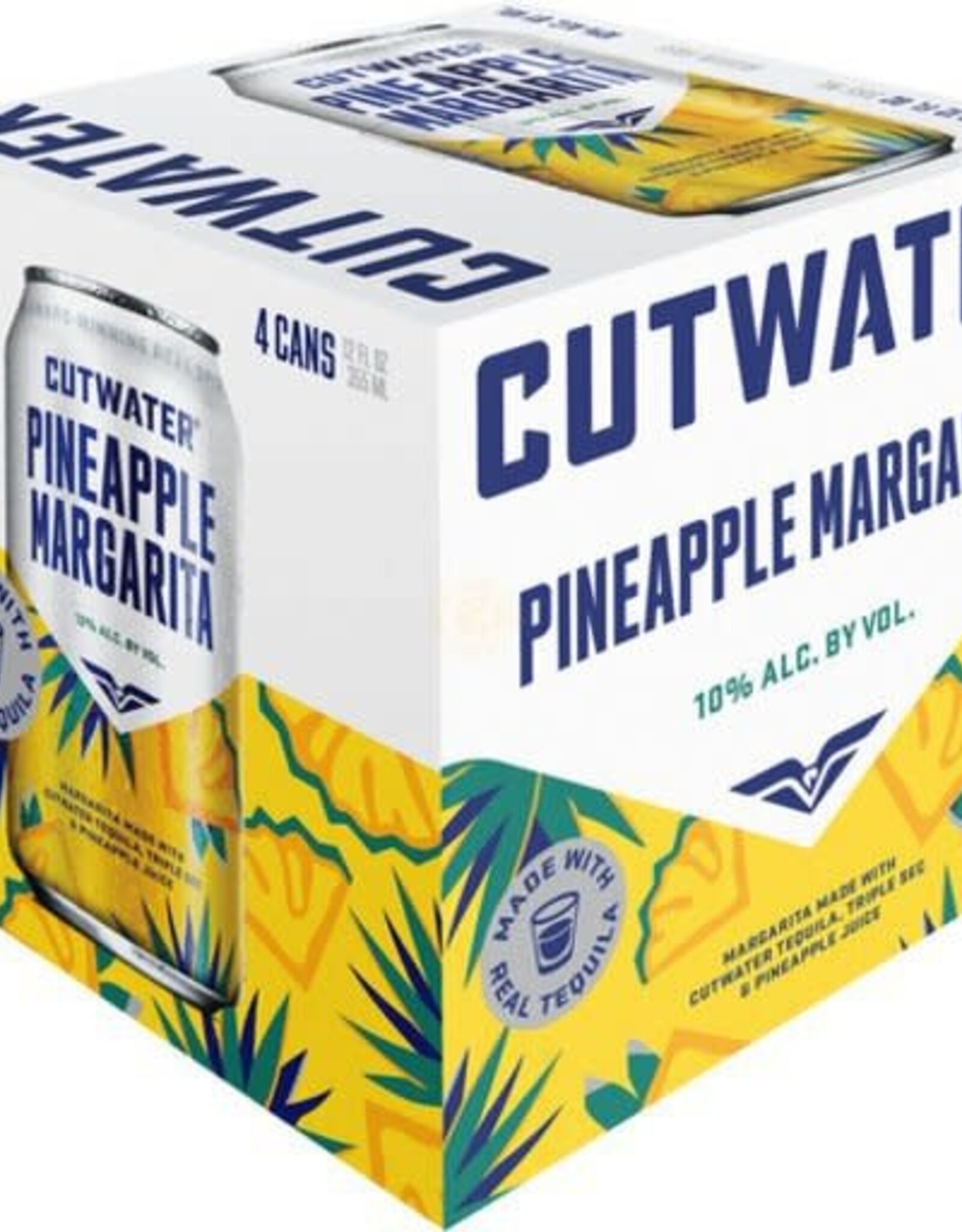 Cutwater Cutwater 4pk Pineapple  Margarita