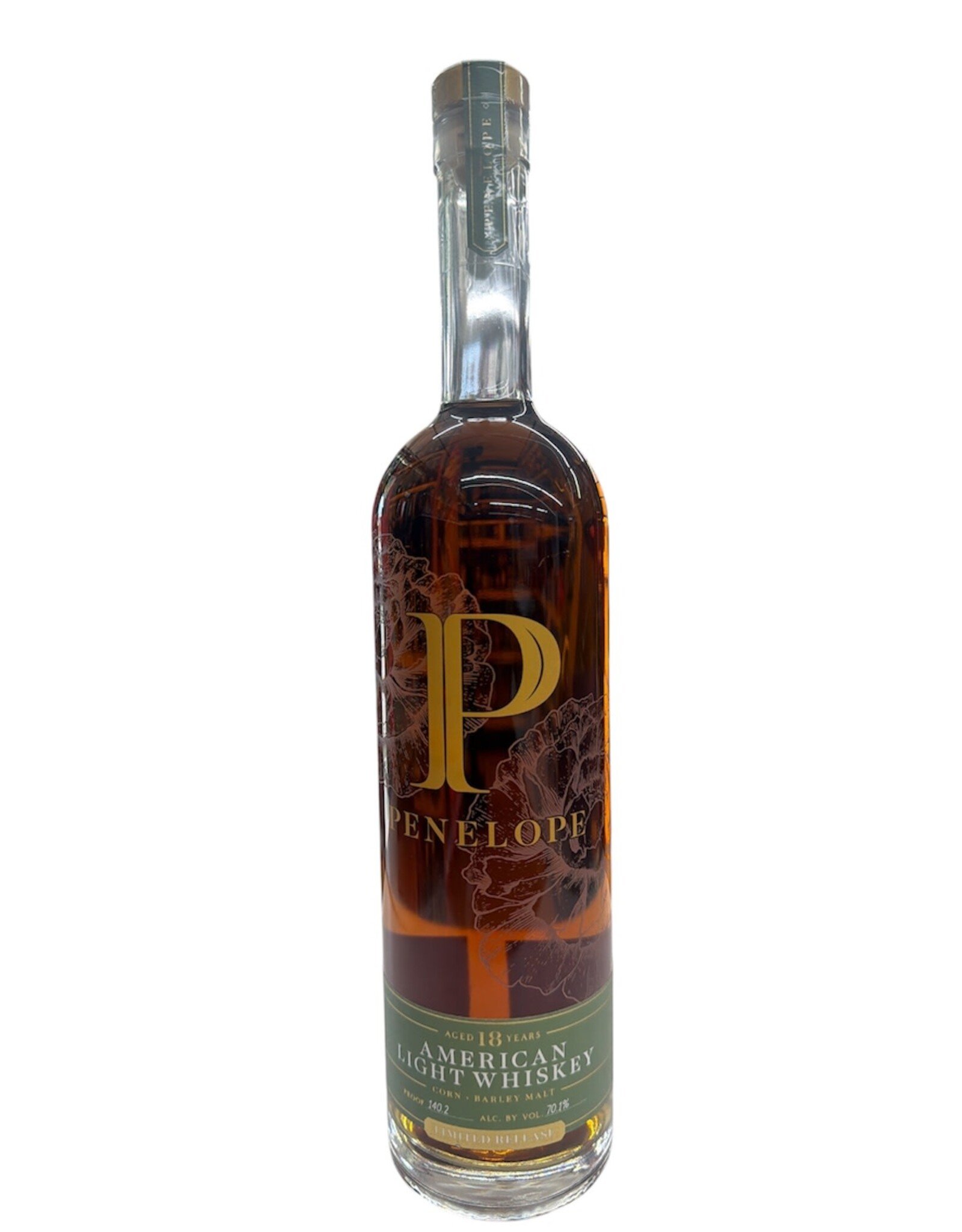 Penelope Penelope  American Light Whiskey Age 18 Years  750 mL