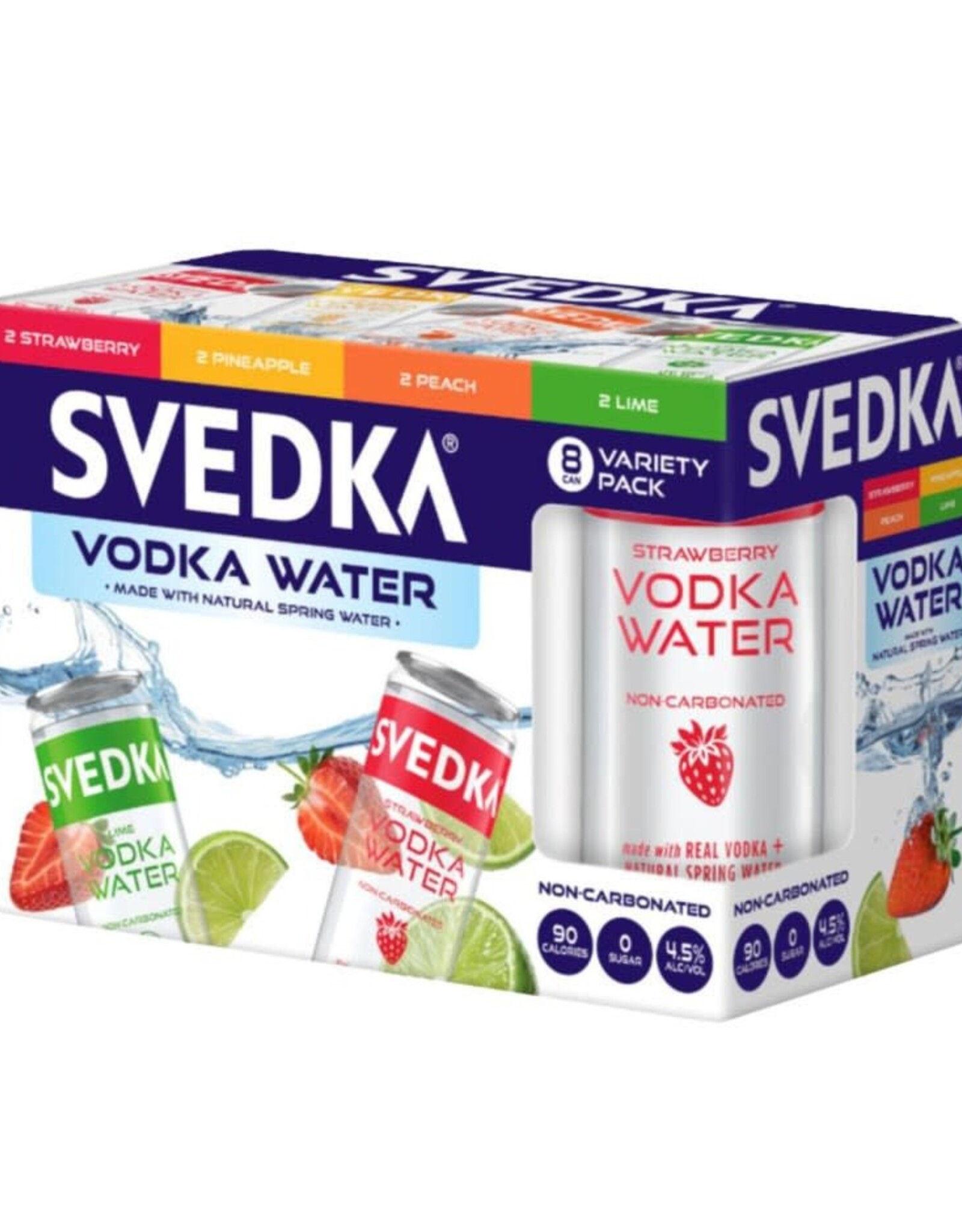 Svedka Sevedka Vodka Water 8 Pack