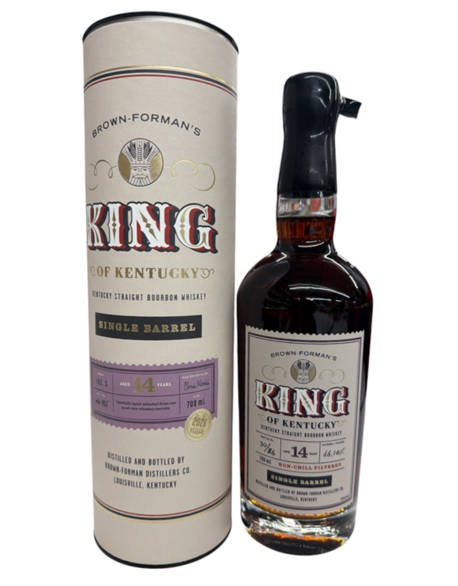 King Of Kentucky King Of Kentucky Single Barrel 750 mL 14 Years 2026