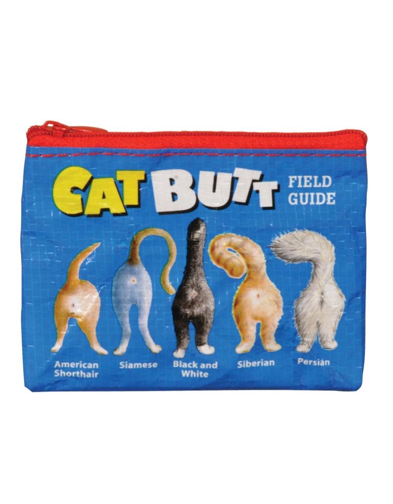 Blue Q Cat Butts Coin Purse