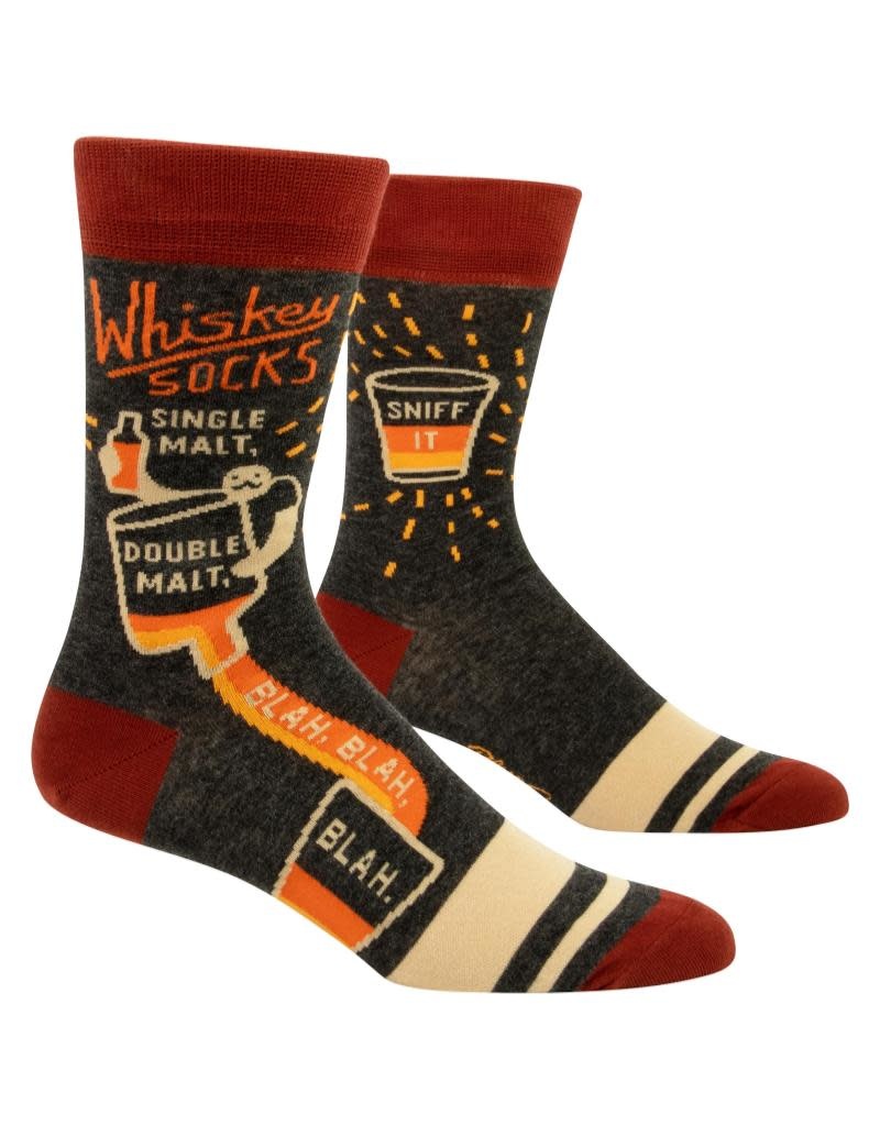 Blue Q Whiskey Socks Men's Crew Socks