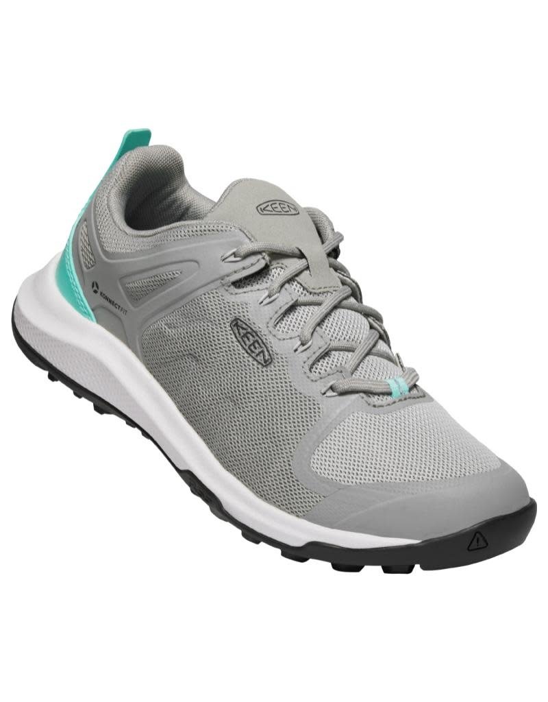 Keen Women's Explore Vent Shoe - 7.5 - Drizzle / Cockatoo