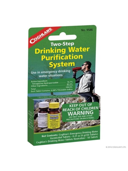 Coghlan's 2-Step Drinking Water Treatment