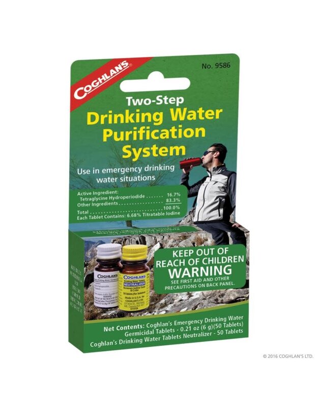 Coghlan's 2-Step Drinking Water Treatment
