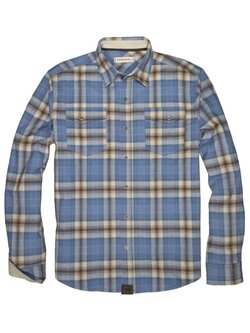 Men's Riley Snap Long Sleeve Flannel Shirt