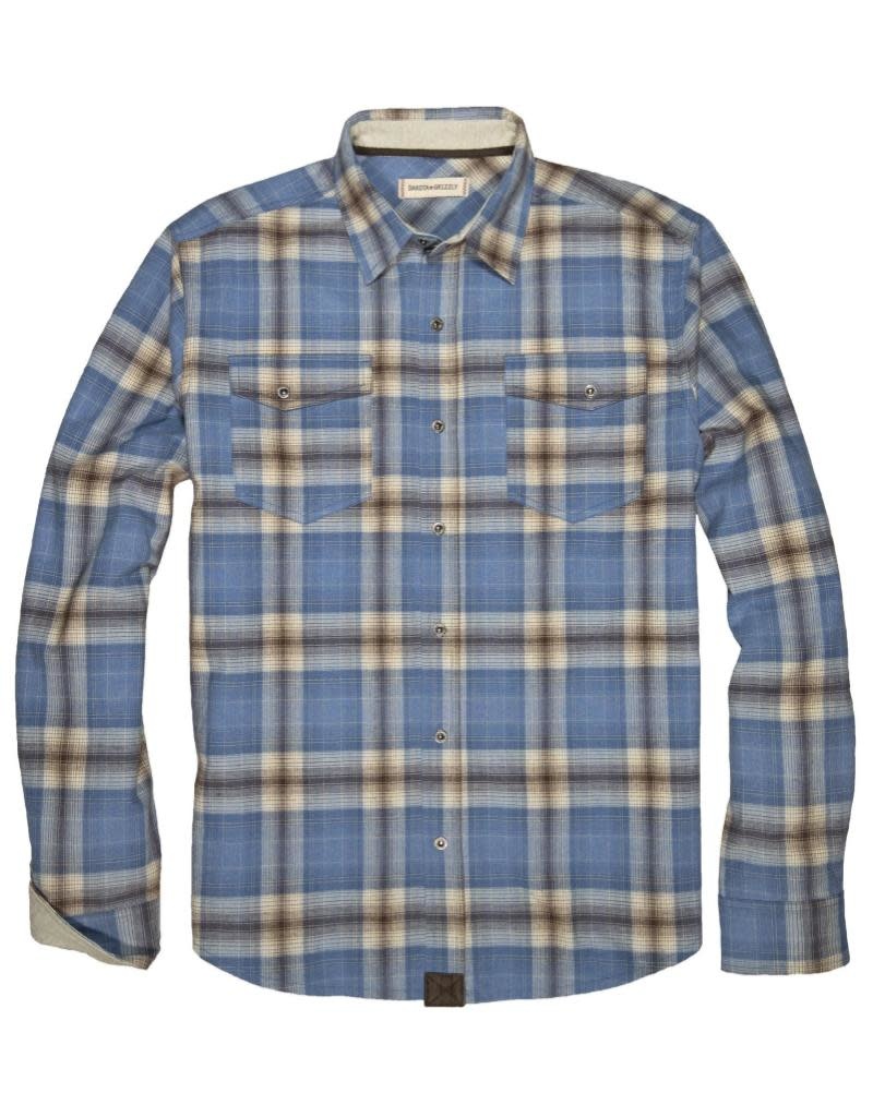 Men's Riley Snap Long Sleeve Flannel Shirt