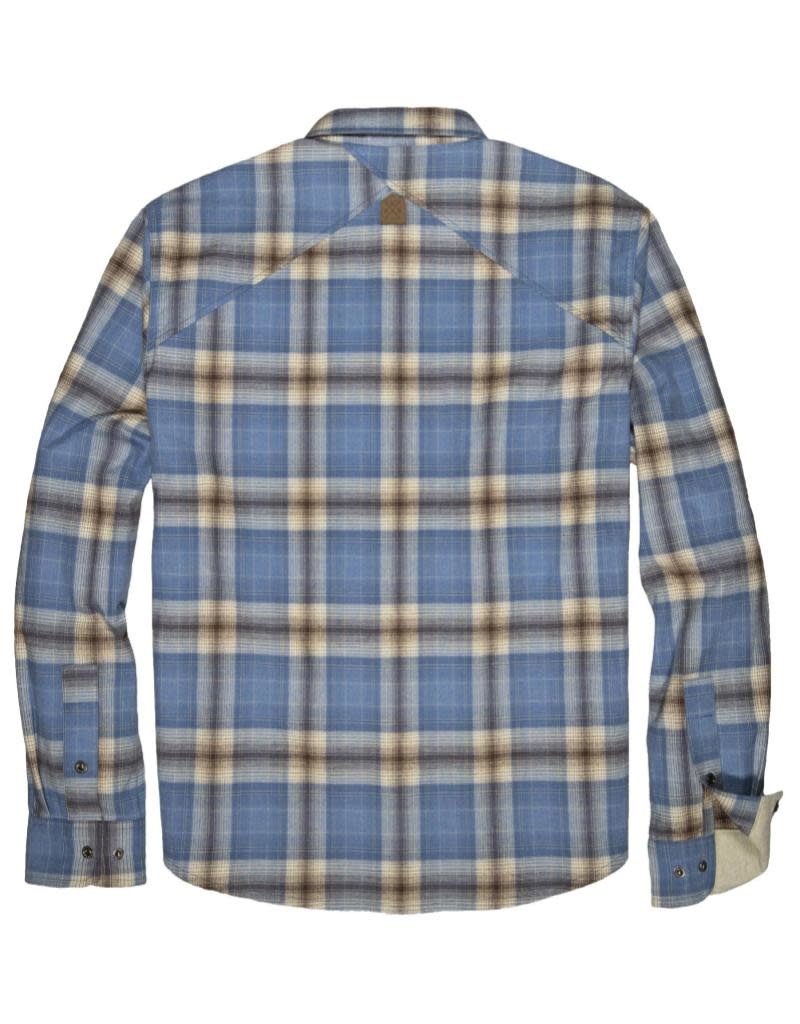 Men's Riley Snap Long Sleeve Flannel Shirt