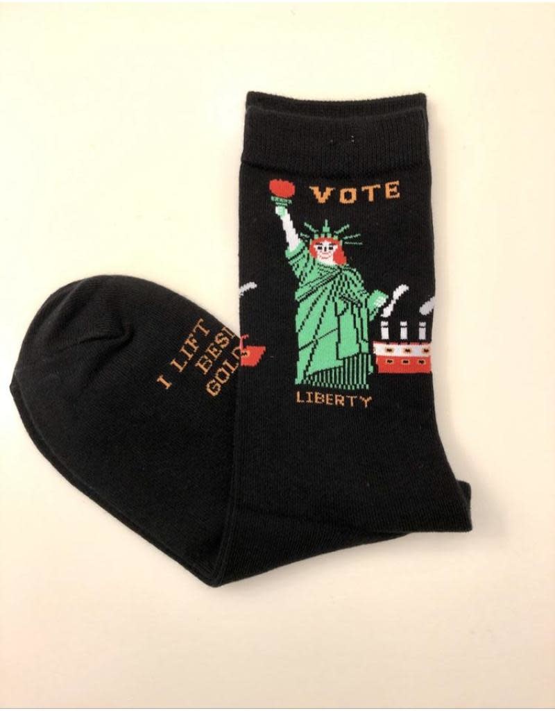Maggie Stern Stitches Liberty Vote Women's Crew Sock