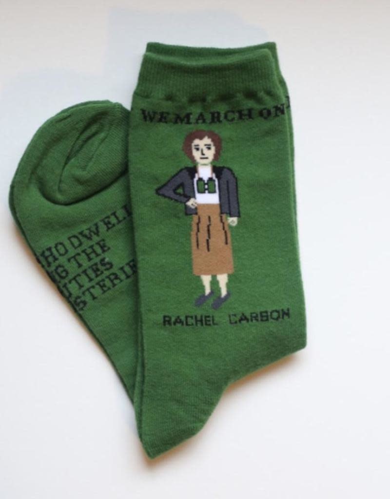 Maggie Stern Stitches Rachel Carson Women's Crew Socks