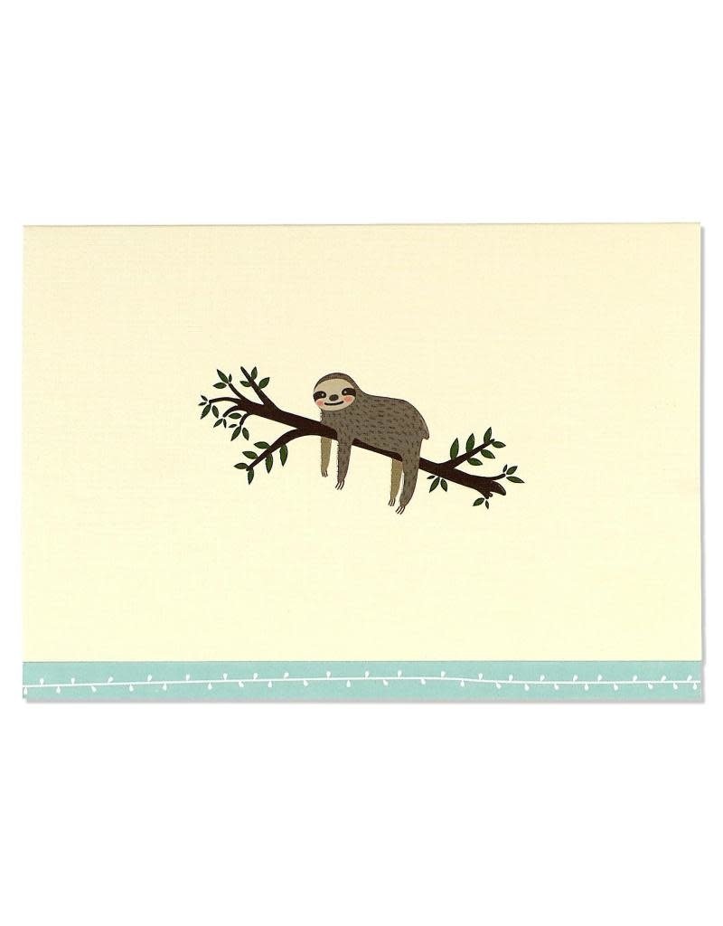 Peter Pauper Sloth Boxed Note Cards