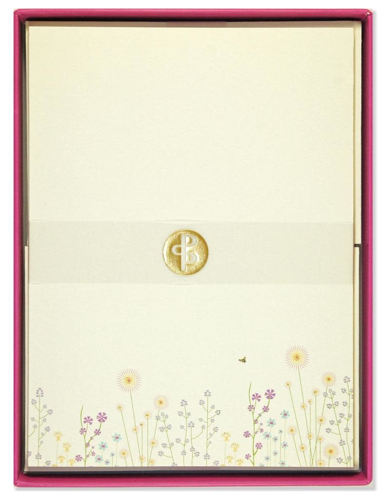 Peter Pauper Sparkly Garden Stationery