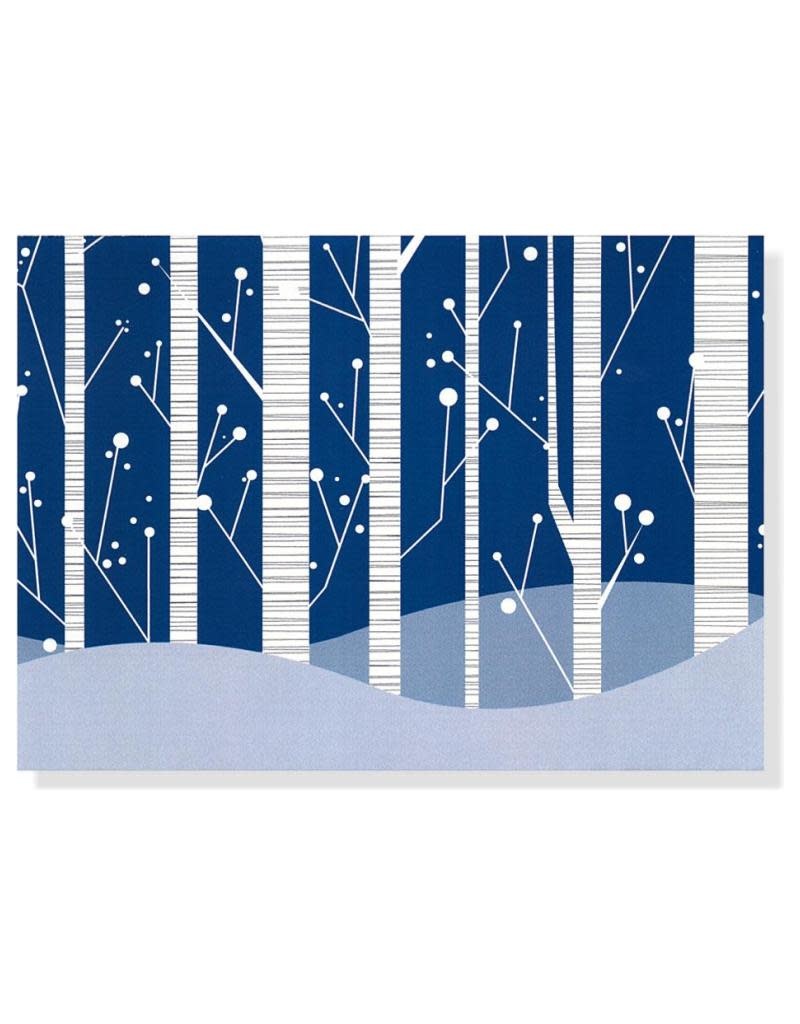Peter Pauper White Birches Deluxe Boxed Holiday Cards
