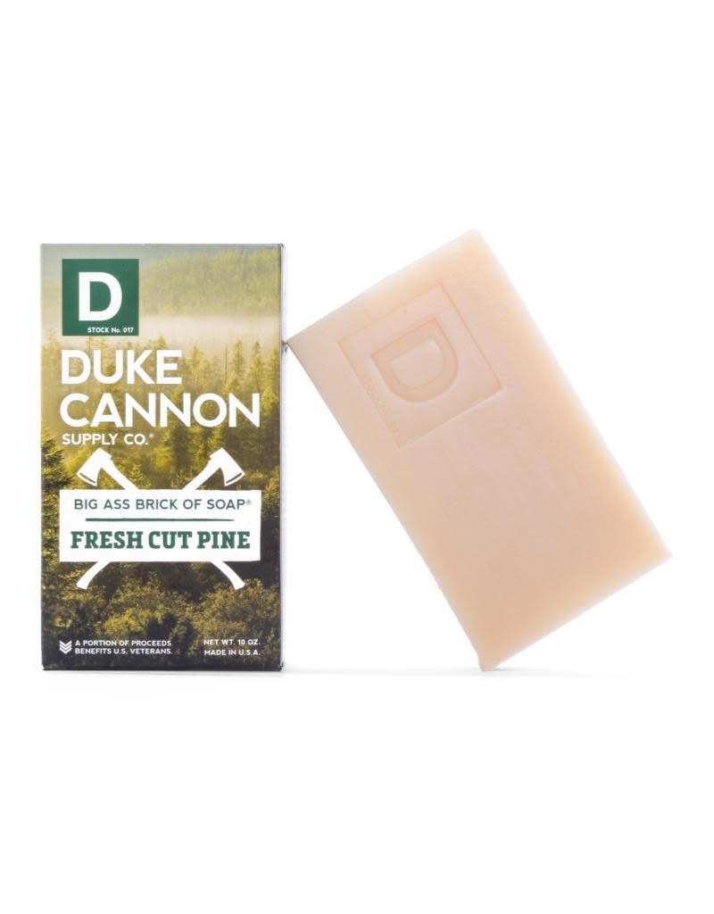 Duke Cannon Supply Co Big Ass Bar of Soap Cut Pine