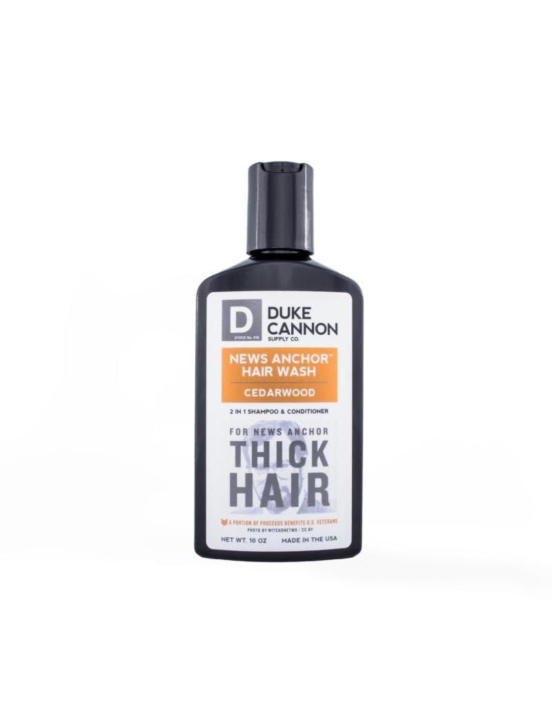 Duke Cannon Supply Co News Anchor Hair Wash 2-in-1 Shampoo and Conditioner
