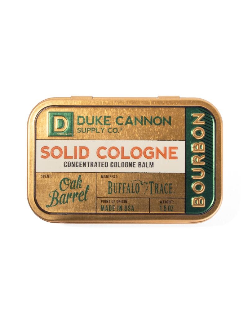 Duke Cannon Supply Co Solid Cologne Bourbon