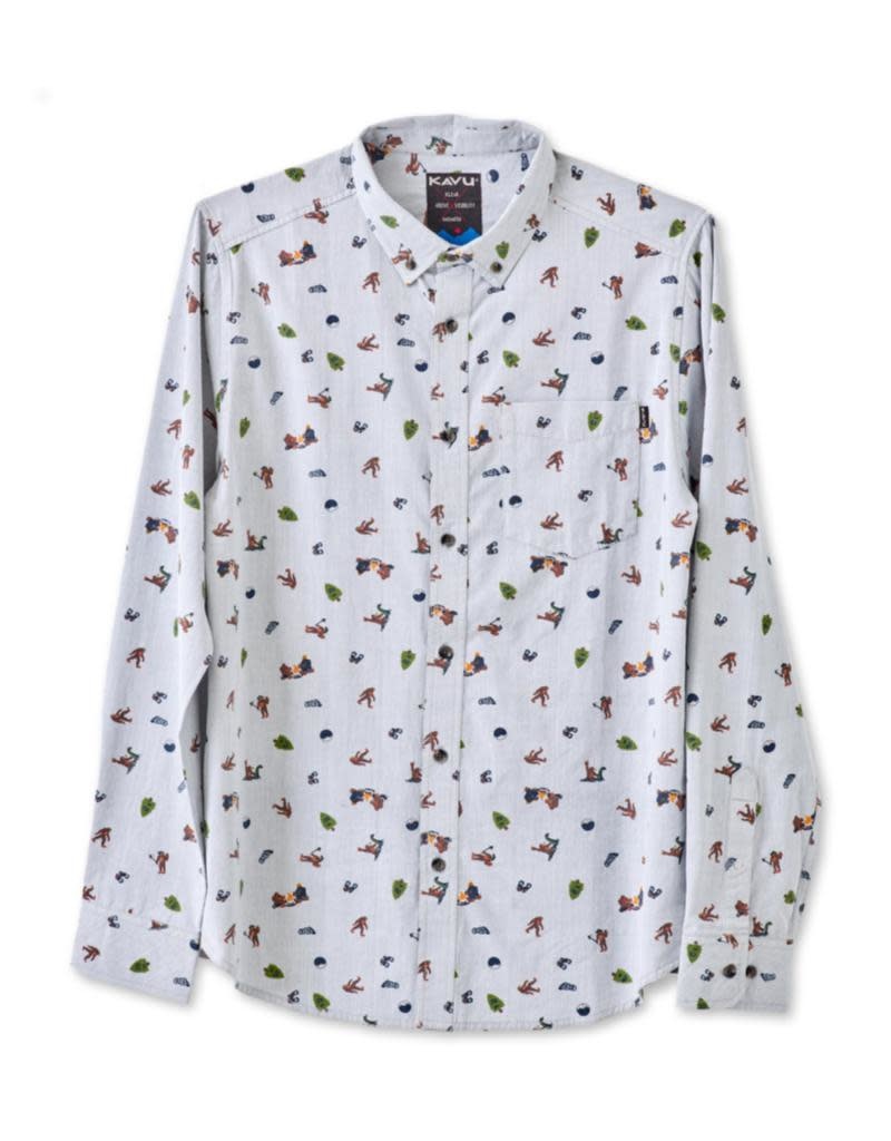 KAVU Men's Linden Long Sleeve Shirt