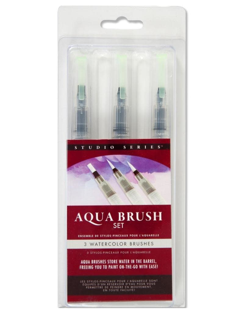 Peter Pauper Aqua Brush Set