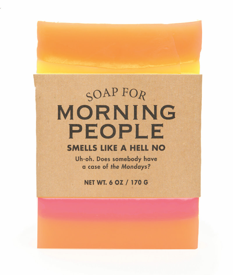 Whiskey River Soap Co. Morning People Soap 6 oz