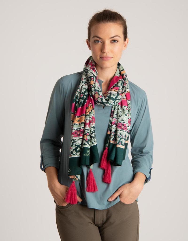 Sherpa Adventure Gear Kira Scarf Rathna Green