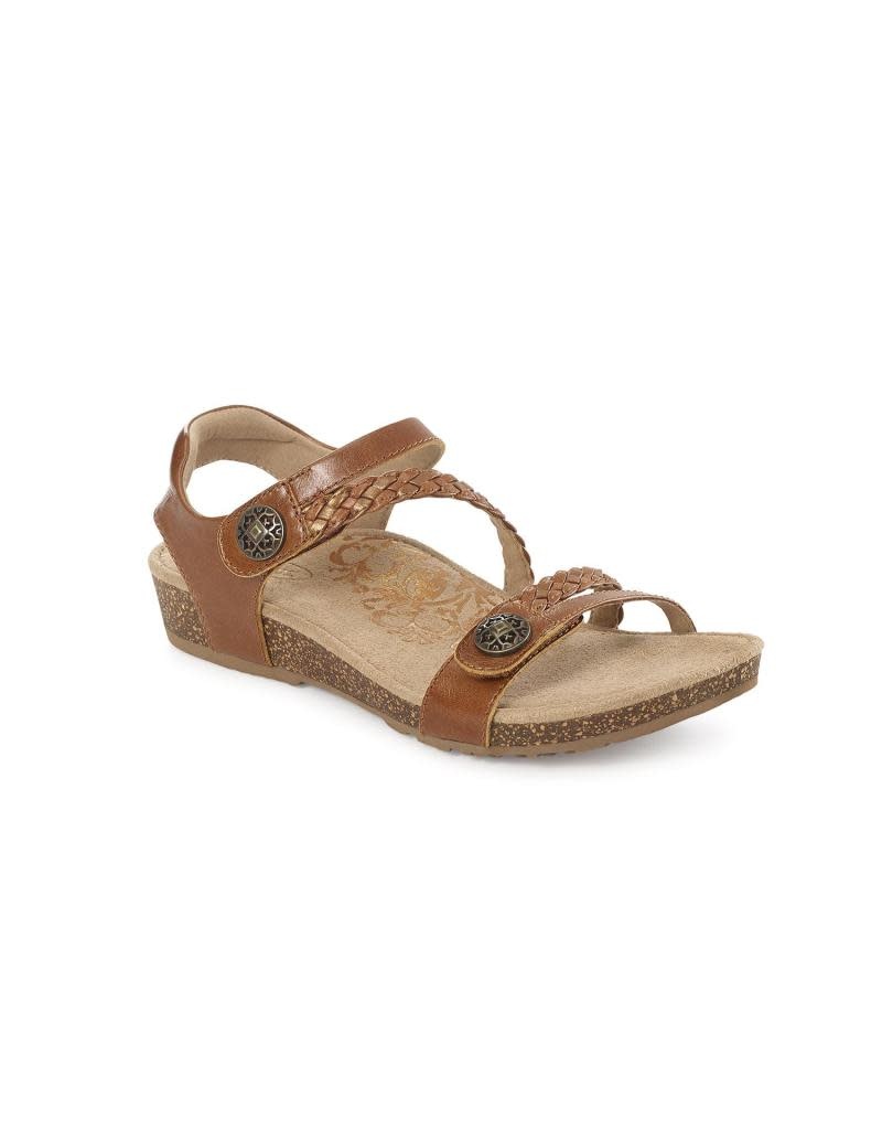 Aetrex Women's Jillian Braided Quarter Strap