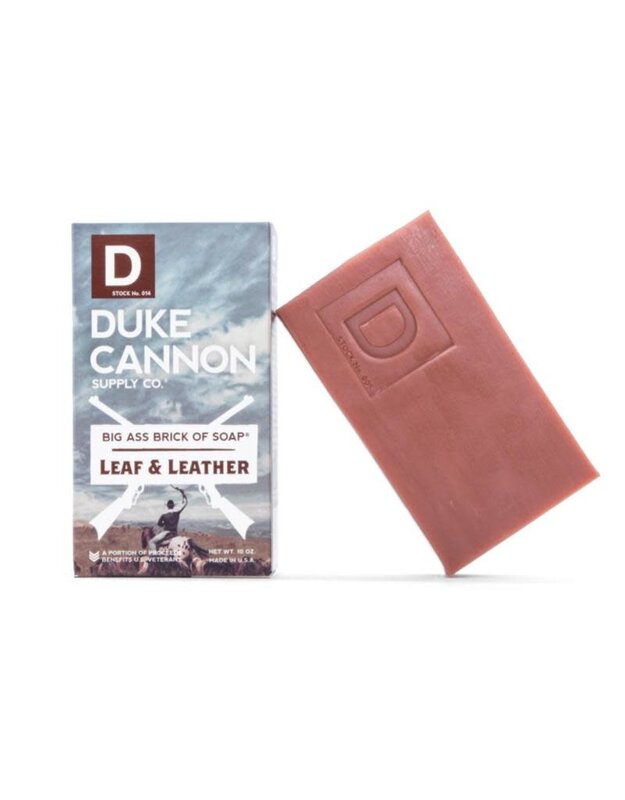 Duke Cannon Supply Co Big Ass Bar of Soap Leaf & Leather