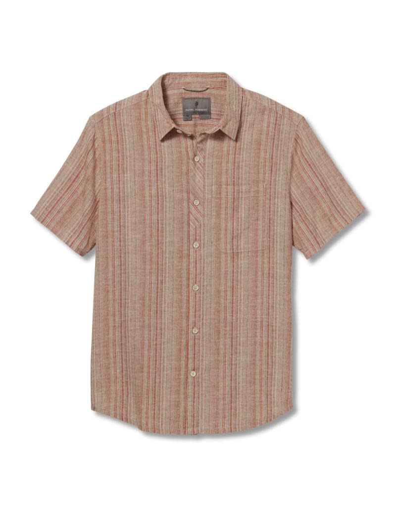 Royal Robbins Men's Hempline Vertical Short Sleeve Shirt