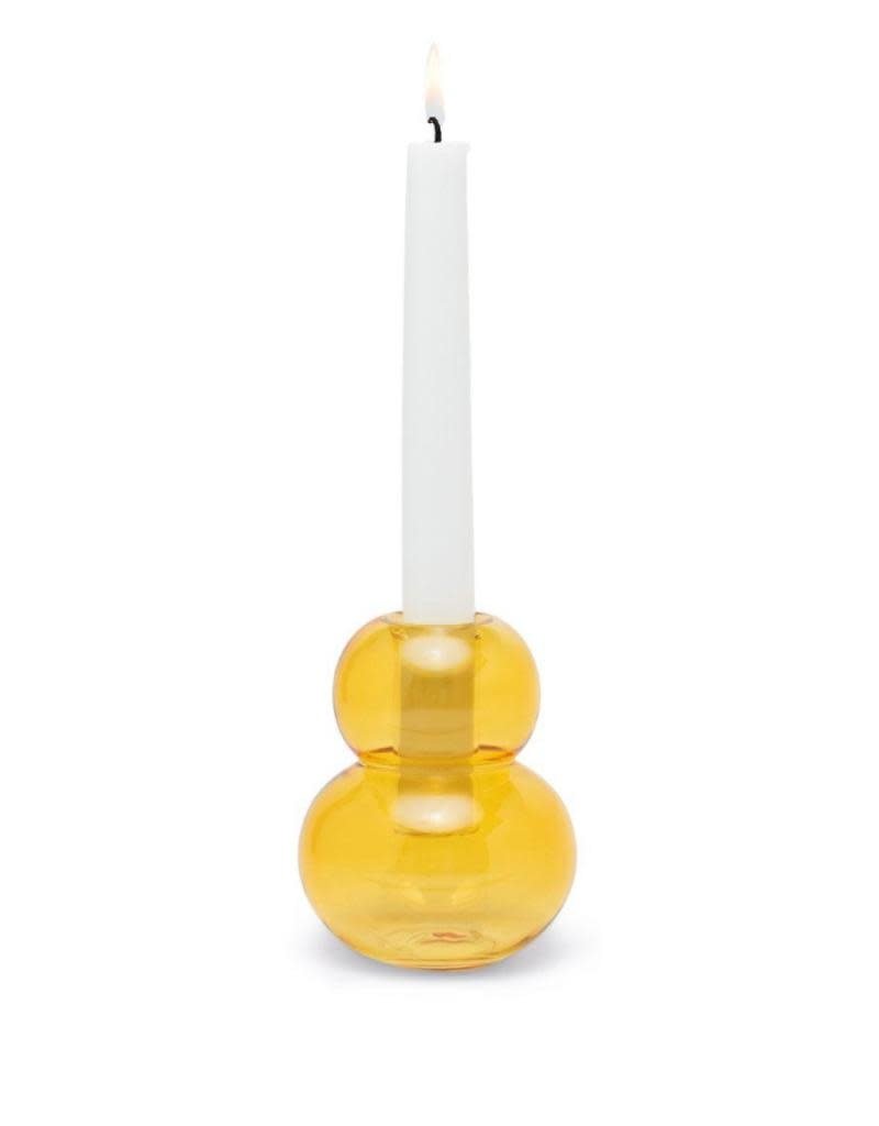 Paddywax Realm Glass Bubble Stack Taper Holder