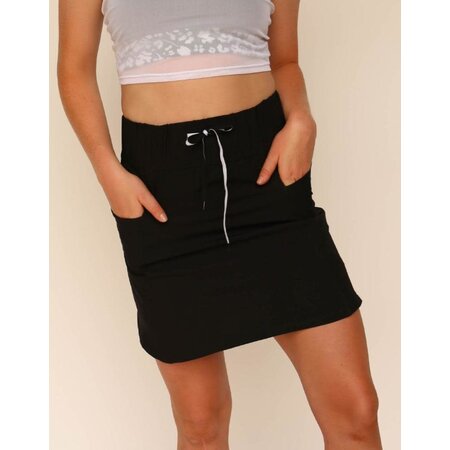 nani Swimwear Black Hybrid Skirt