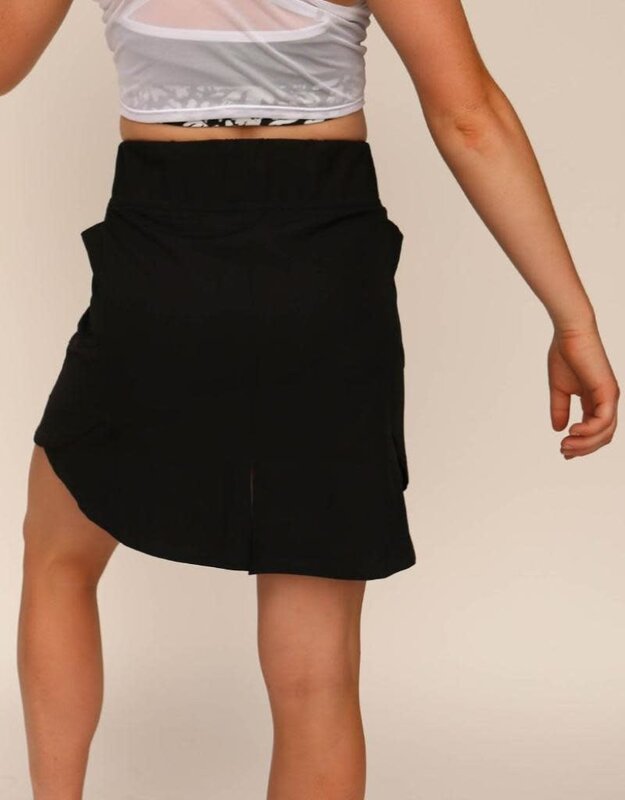 nani Swimwear Black Hybrid Skirt