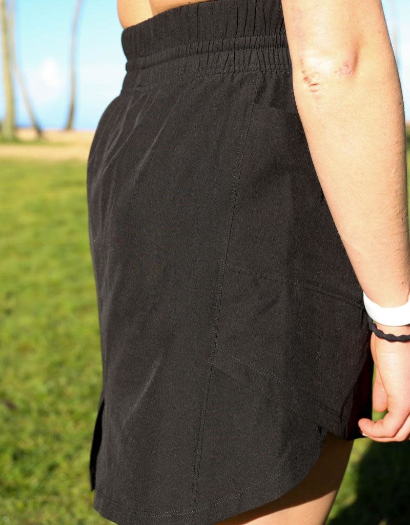 nani Swimwear Black Hybrid Skirt