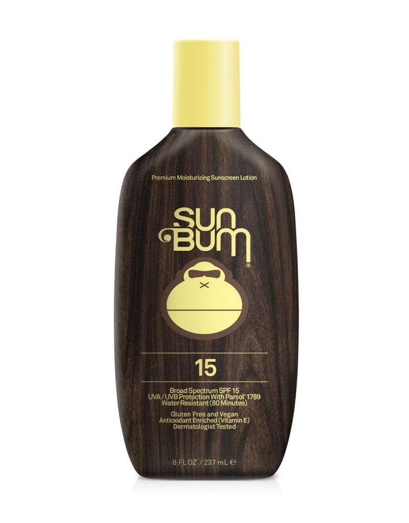 SUN BUM SPF 15 Sunscreen Lotion  8 oz