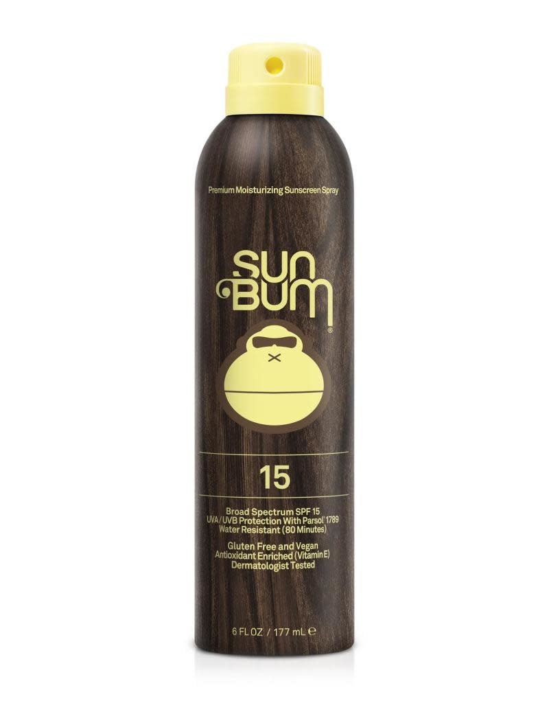 SUN BUM SPF 15 Sunscreen Spray  6 oz
