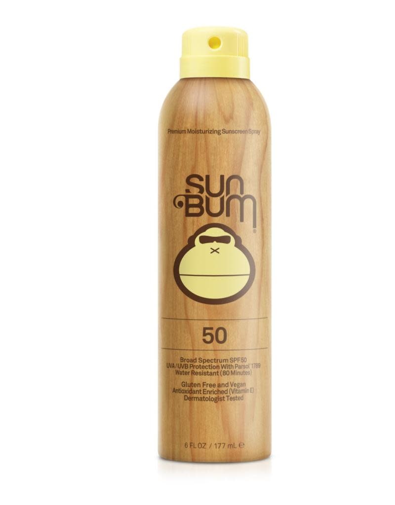 SUN BUM SPF 50 Sunscreen Spray  6 oz