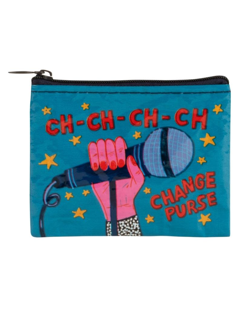 Blue Q Ch-Ch-Change Coin Purse