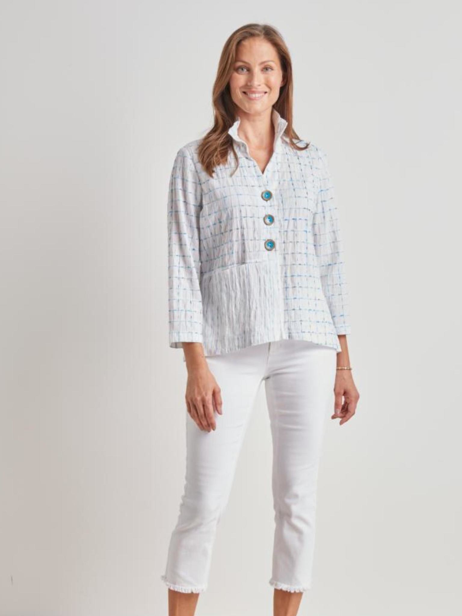 Habitat Mixed Ruched Collar Jacket