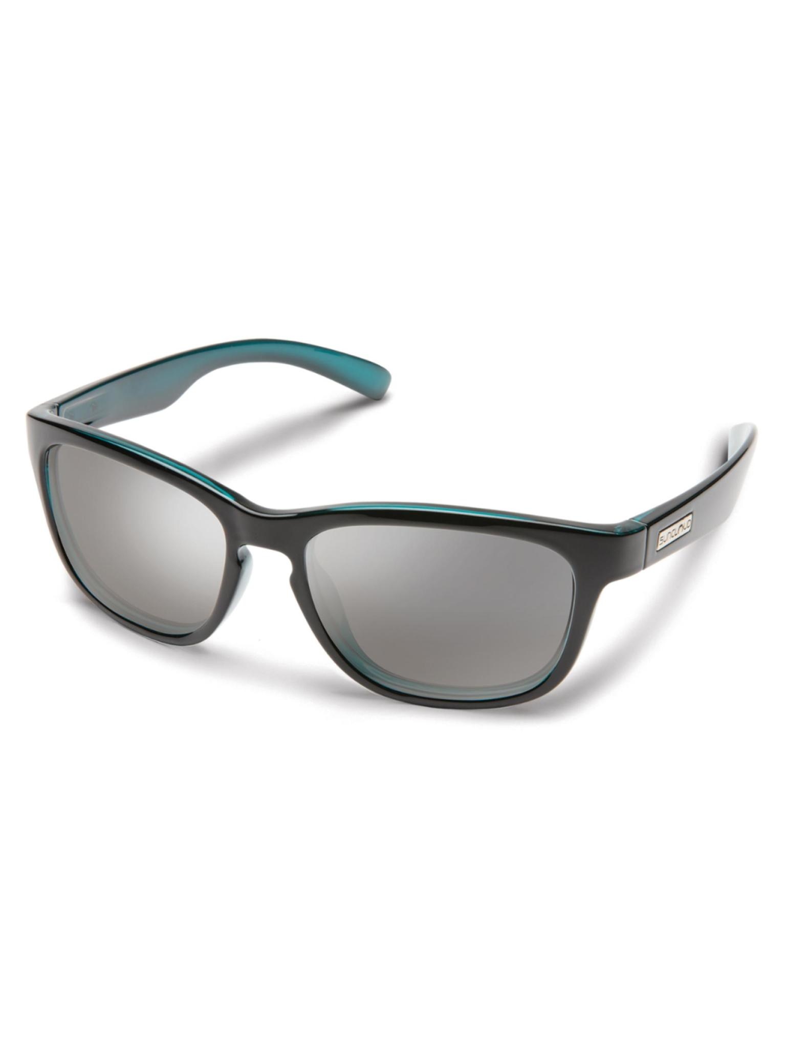 Cinco Sunglasses Aqua Backpaint Polarized Silver Mirror