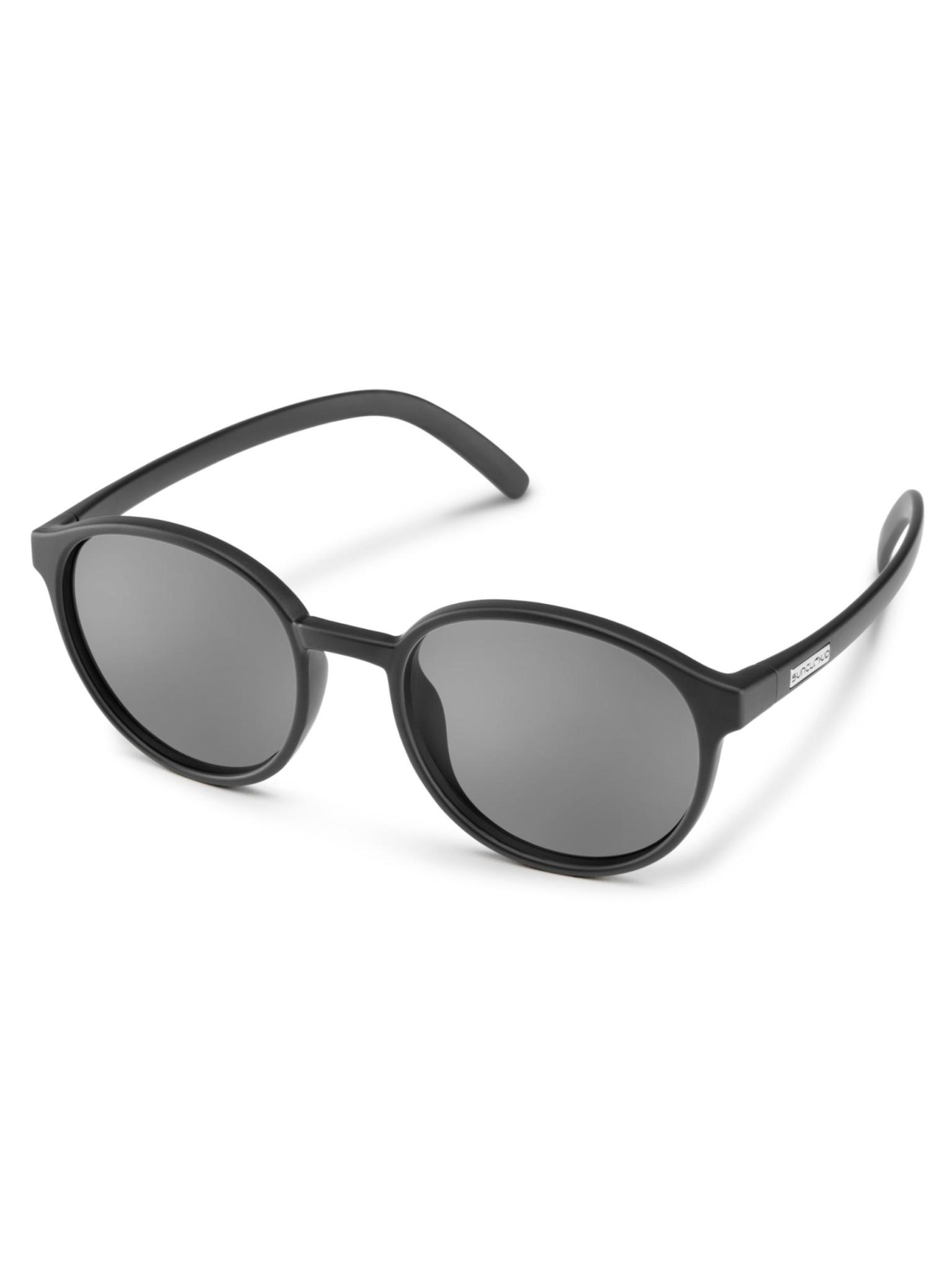 Low Key Matte Black Polarized Gray